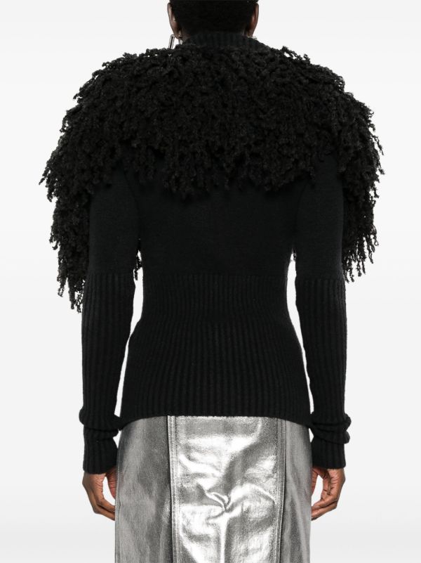 The Attico Fringe-detail Cardigan | Browns Cardigans