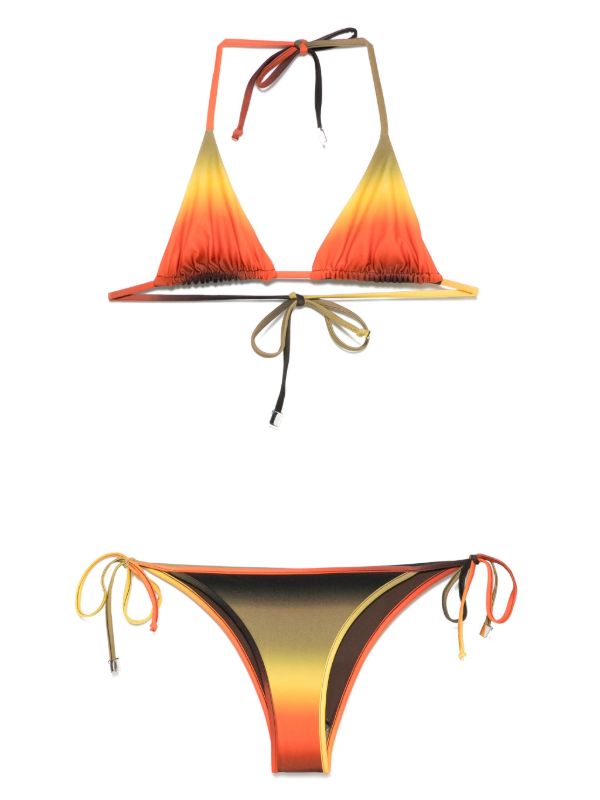 The Attico gradient-print bikini | Browns Bikinis
