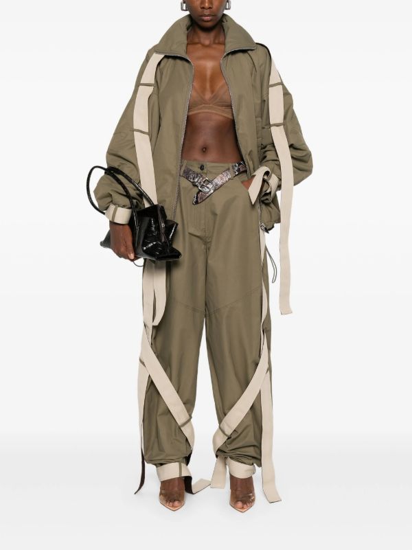 The Attico Multi-string Trousers | Browns Wide-Leg Pants