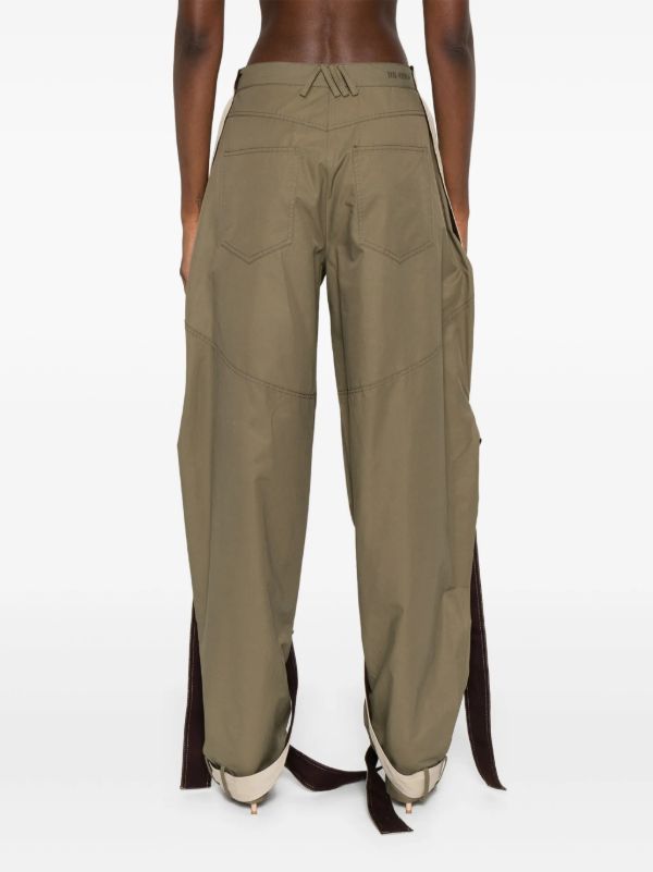 The Attico Multi-string Trousers | Browns Wide-Leg Pants