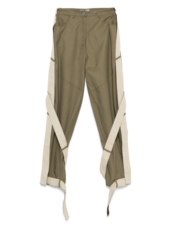 The Attico Multi-string Trousers | Browns Wide-Leg Pants