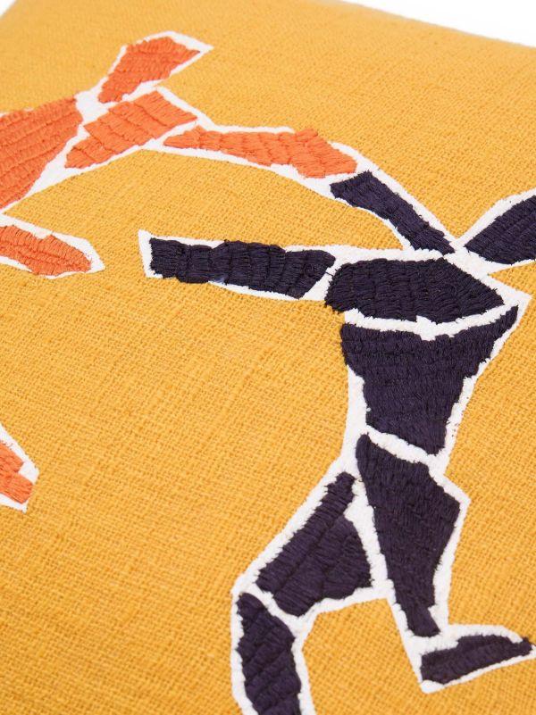 The Conran Shop Dancing Figures Cushion | Browns Cushions
