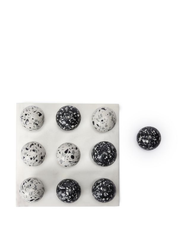 The Conran Shop Pietra Tic Tac Toe Game (25cm X 25cm) | Browns Table Games