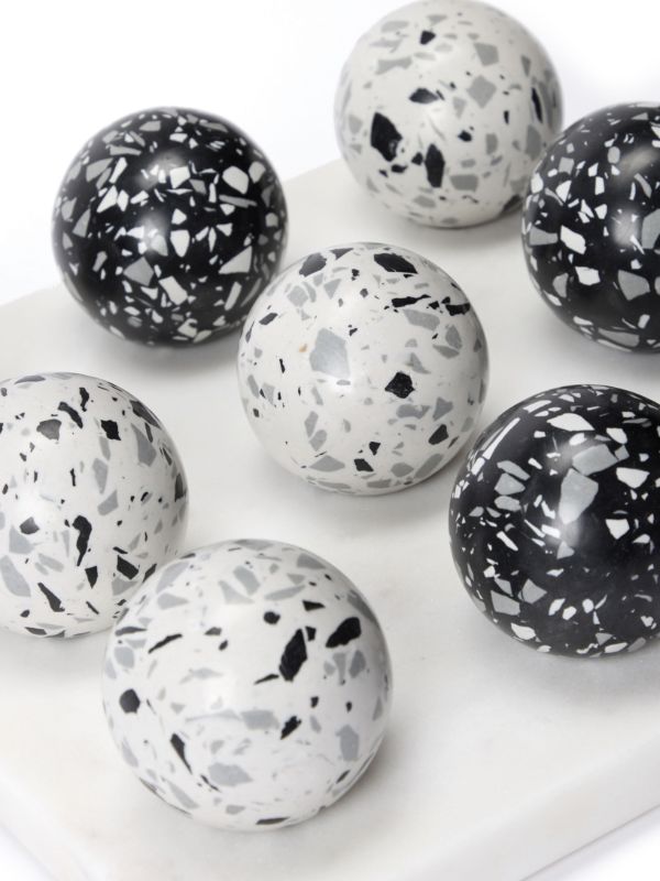 The Conran Shop Pietra Tic Tac Toe Game (25cm X 25cm) | Browns Table Games