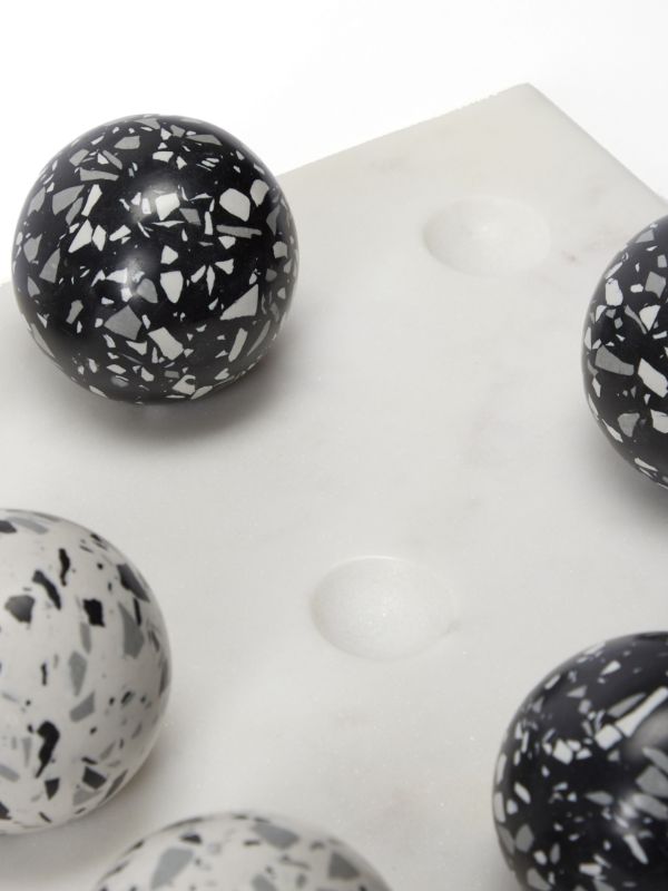 The Conran Shop Pietra Tic Tac Toe Game (25cm X 25cm) | Browns Table Games