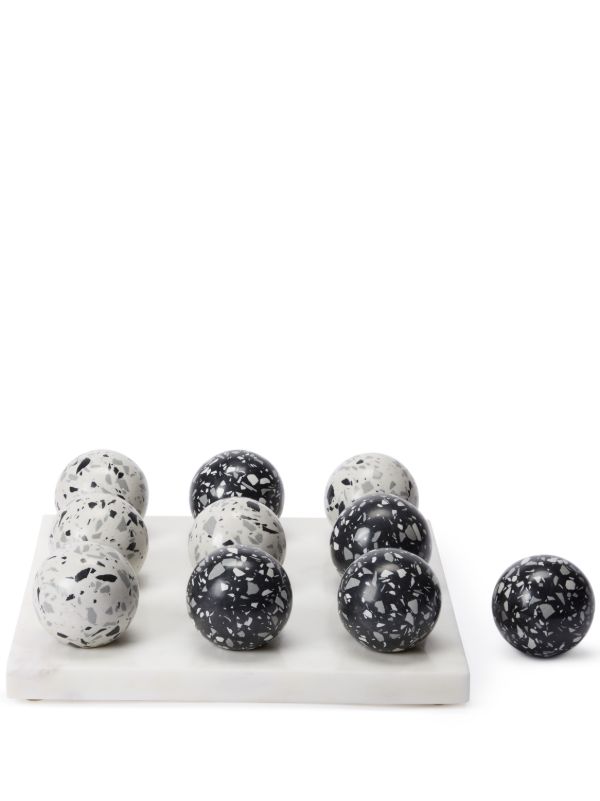 The Conran Shop Pietra Tic Tac Toe game (25cm x 25cm) | Browns Table Games