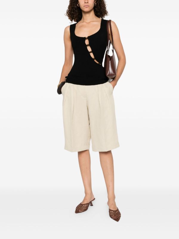 The Frankie Shop Bilbao Shorts | Browns Knee-Length Shorts