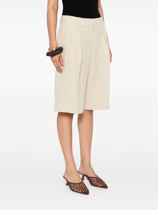 The Frankie Shop Bilbao Shorts | Browns Knee-Length Shorts