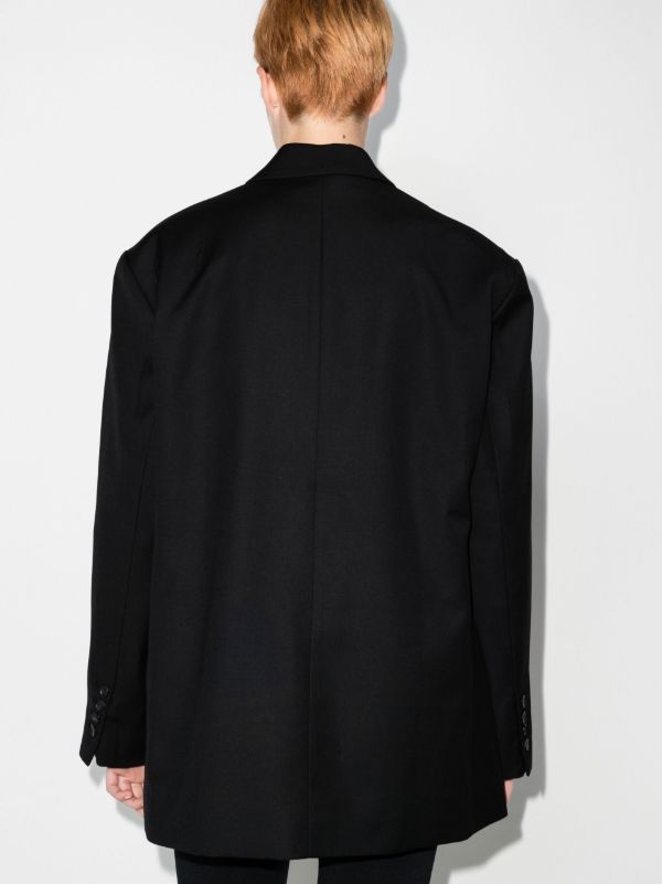 The Frankie Shop Black Gelso Oversized Blazer | Browns Suit Jackets