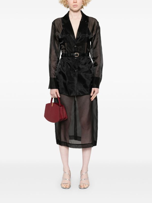 The Frankie Shop Black Lise Blazer | Browns Blazers