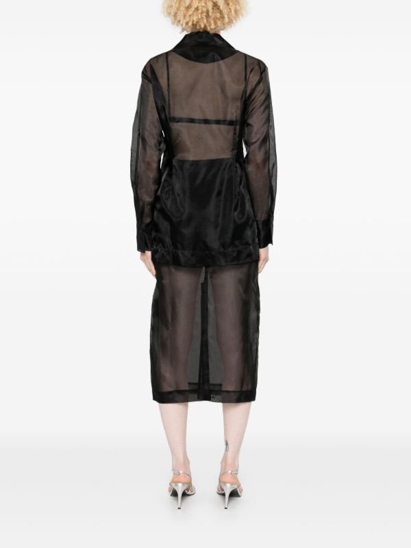 The Frankie Shop Black Lise Blazer | Browns Blazers