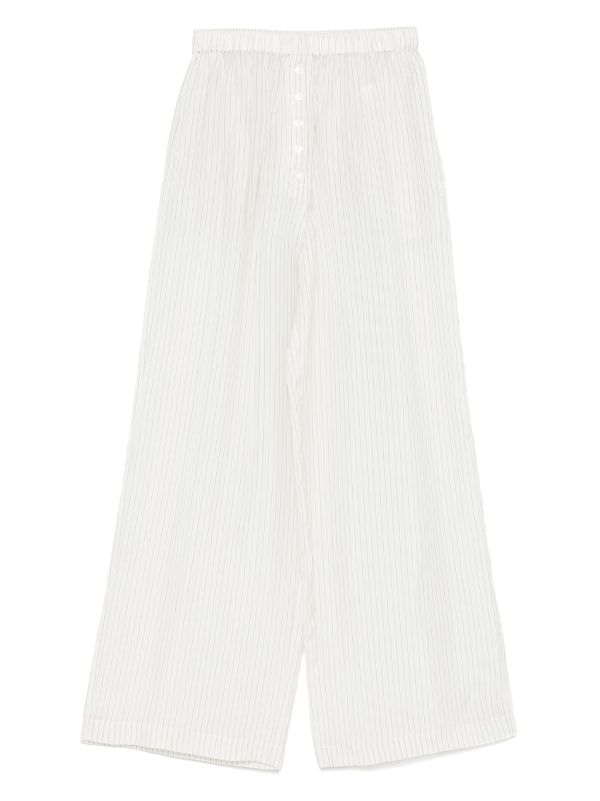 The Frankie Shop Brenna Double striped trousers | Browns Wide-Leg Pants