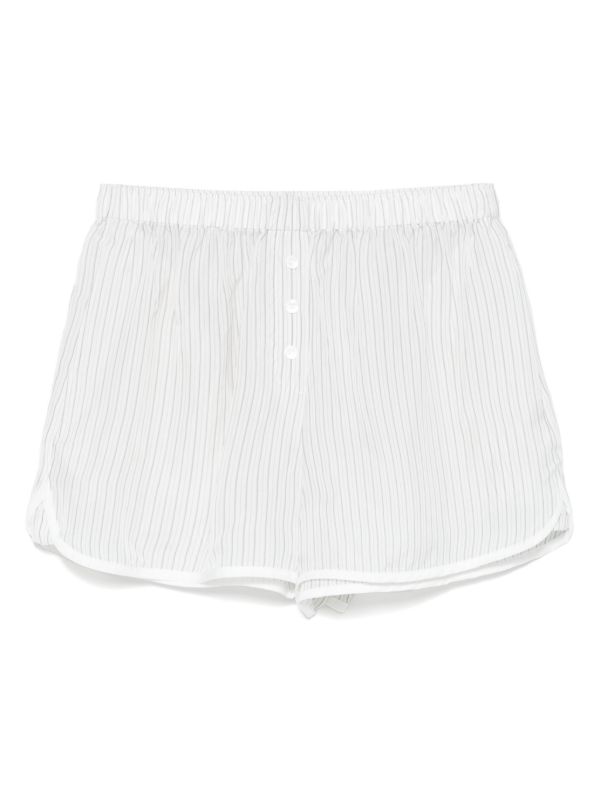 The Frankie Shop Brenna striped shorts | Browns Short & Mini Shorts