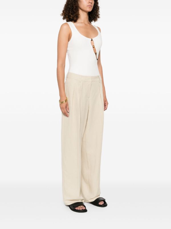 The Frankie Shop Daytona Trousers | Browns Straight-Leg Pants