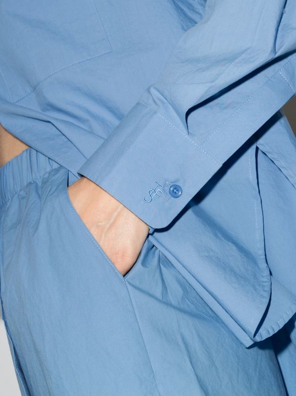 The Frankie Shop Lui Organic Cotton Shirt | Browns Shirts