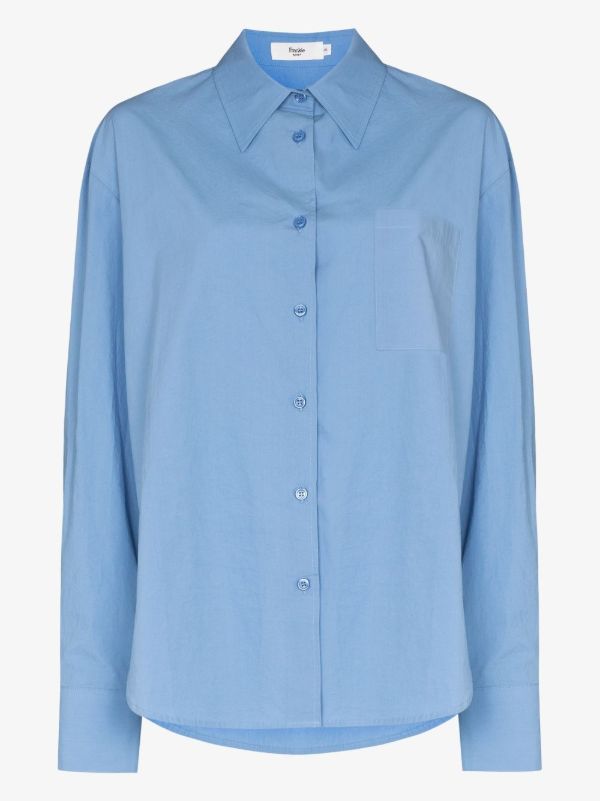 The Frankie Shop Lui organic cotton shirt | Browns Shirts