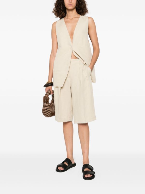 The Frankie Shop Melrose Waistcoat | Browns Waistcoats & Gilets