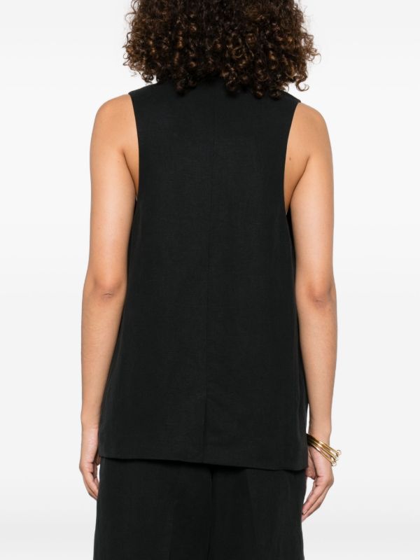 The Frankie Shop Melrose Waistcoat | Browns Waistcoats & Gilets