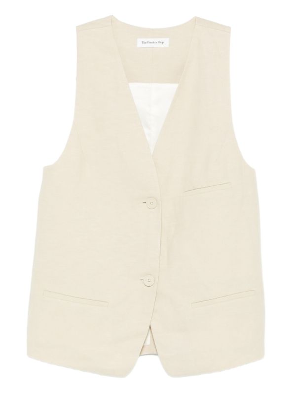 The Frankie Shop Melrose waistcoat | Browns Waistcoats & Gilets