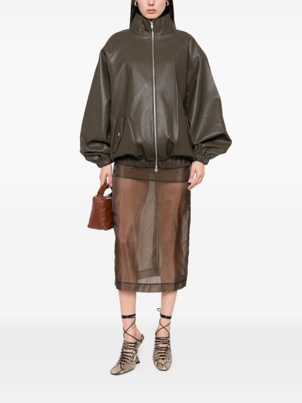 The Frankie Shop Senta Bomber Jacket | Browns Varsity Jackets