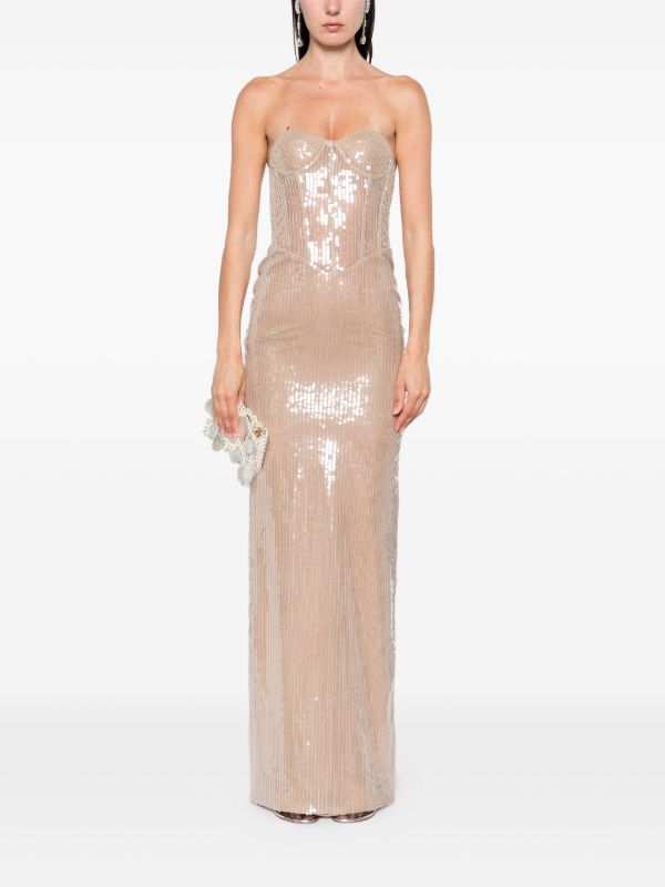 The New Arrivals Ilkyaz Ozel Tara Dress | Browns Evening Dresses