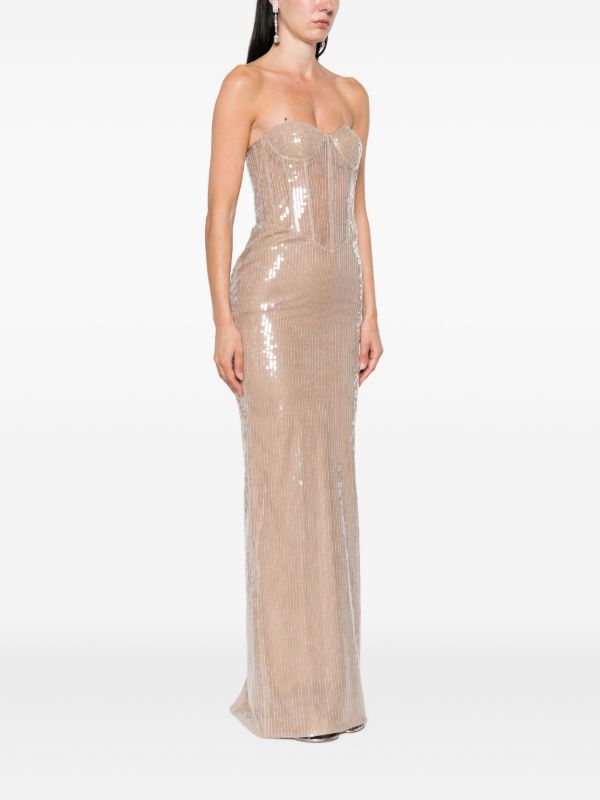 The New Arrivals Ilkyaz Ozel Tara Dress | Browns Evening Dresses