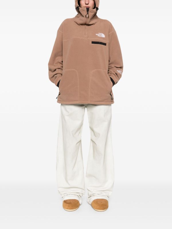 The North Face Brown NSE Fleece Hoodie | Browns Hoodies