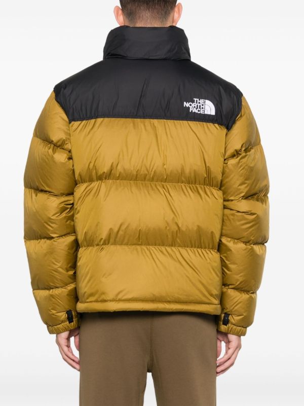 The North Face Green Retro Nuptse Jacket | Browns Down Jackets