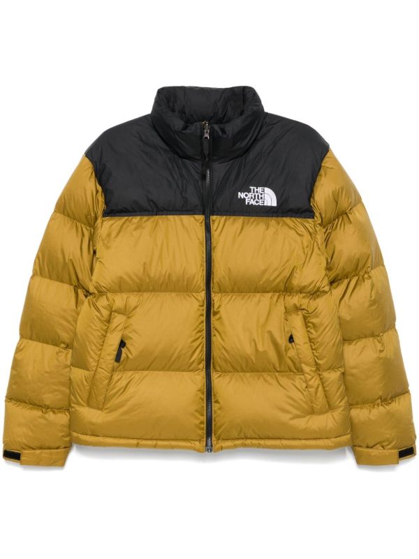 The North Face Green Retro Nuptse Jacket | Browns Down Jackets