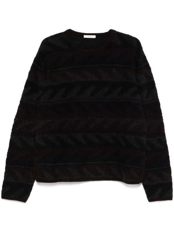 The Row Black Bakou Sweater | Browns Knitted Sweaters