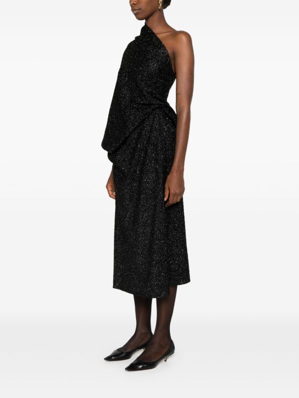 The Row Black Dorota Dress | Browns Cocktail & Party Dresses