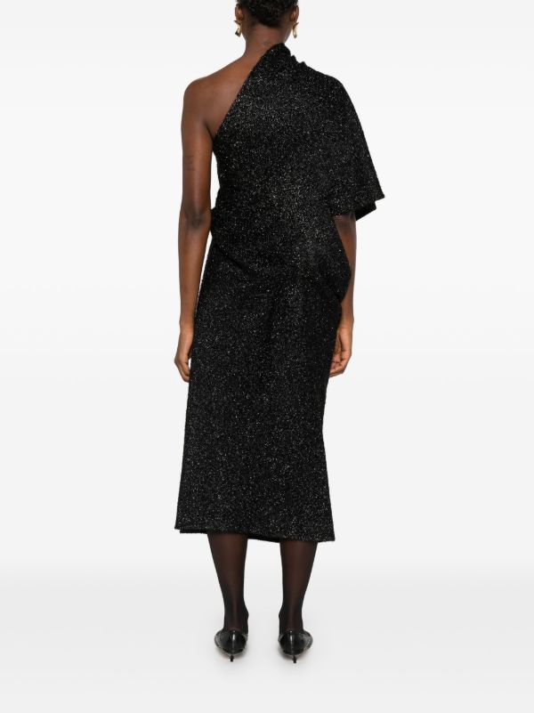 The Row Black Dorota Dress | Browns Cocktail & Party Dresses