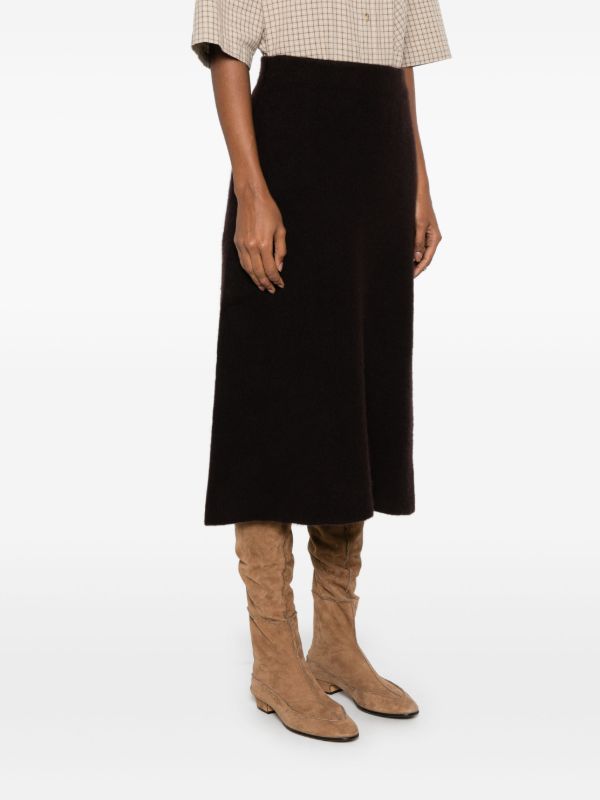 The Row Ivaanka Midi Skirt | Browns A-Line Skirts