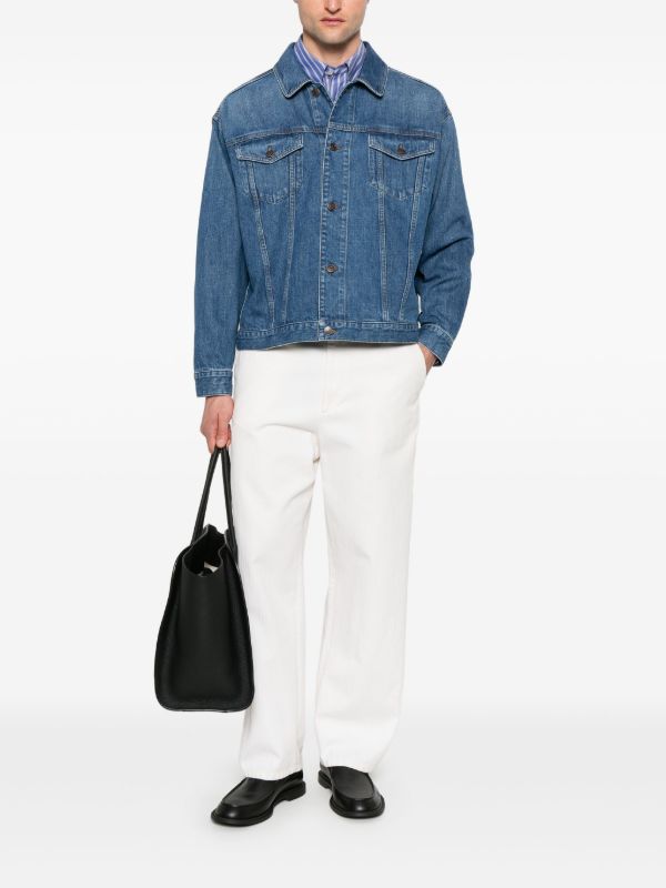 The Row Seb Denim Jacket | Browns Denim Jackets