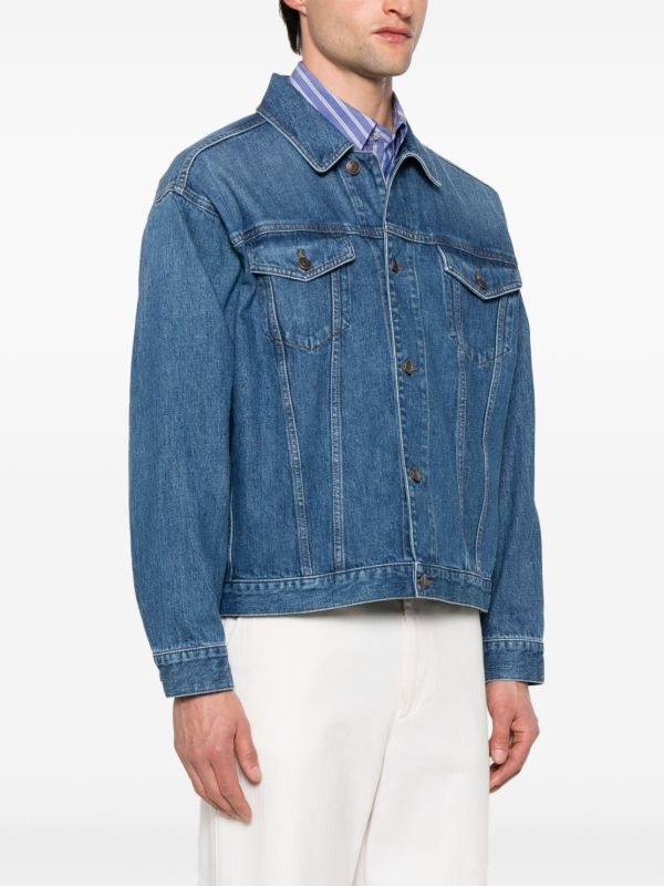 The Row Seb Denim Jacket | Browns Denim Jackets