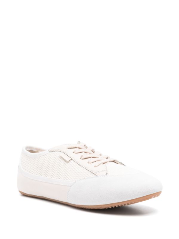 The Row White Bonnie Sneakers | Browns Sneakers