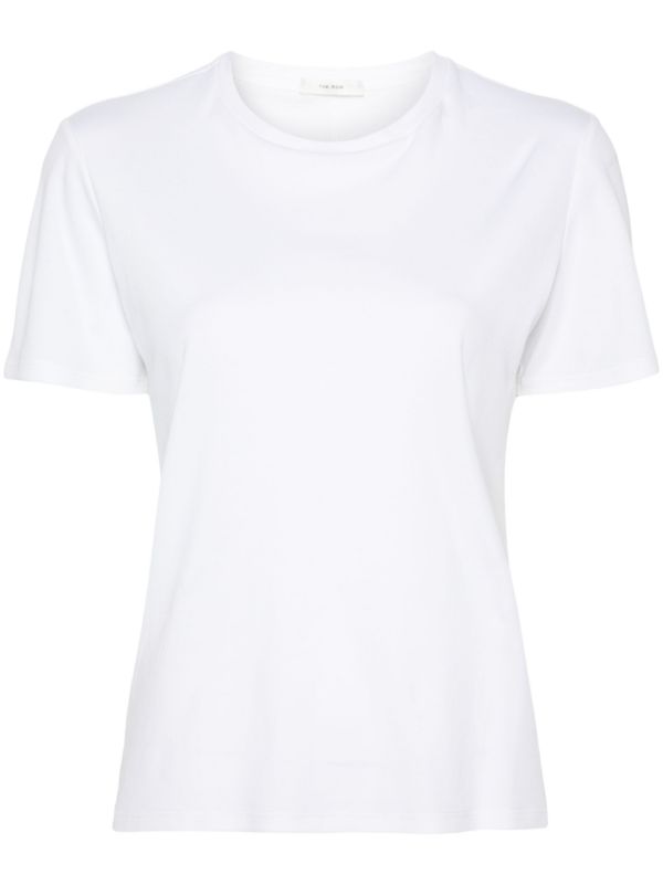 The Row White Short-Sleeve Cotton T-Shirt | Browns T-Shirts & Jersey Shirts