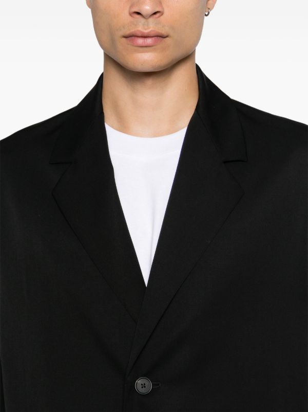 The Row Wool Notched Coat | Browns Single Breasted Coats