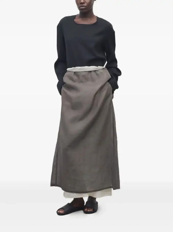 The Row Zaira maxi skirt | Browns Straight Skirts