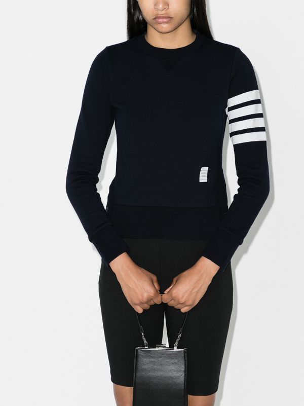 Thom Browne 4-bar Stripe Sweatshirt | Browns Sweaters