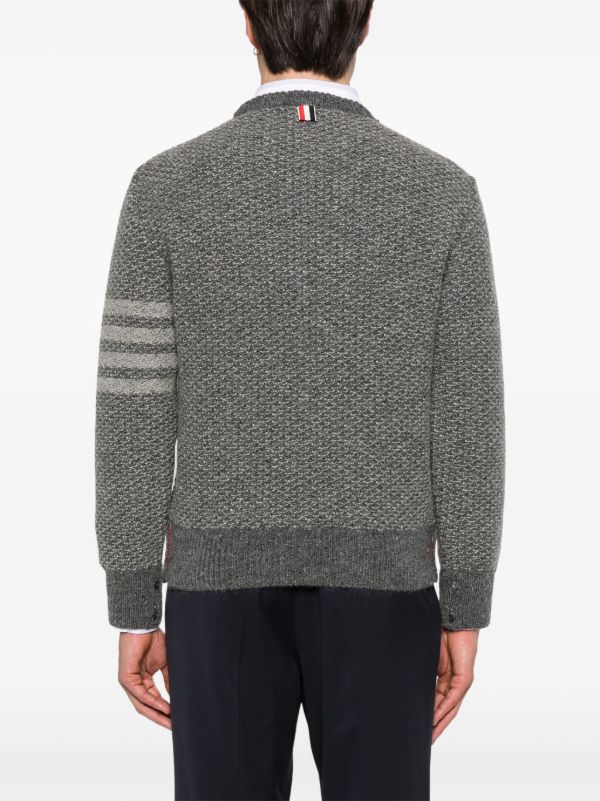 Thom Browne 4-Bar Sweater | Browns Knitted Sweaters