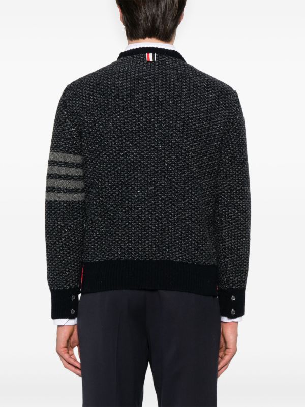 Thom Browne 4-Bar Sweater | Browns Knitted Sweaters