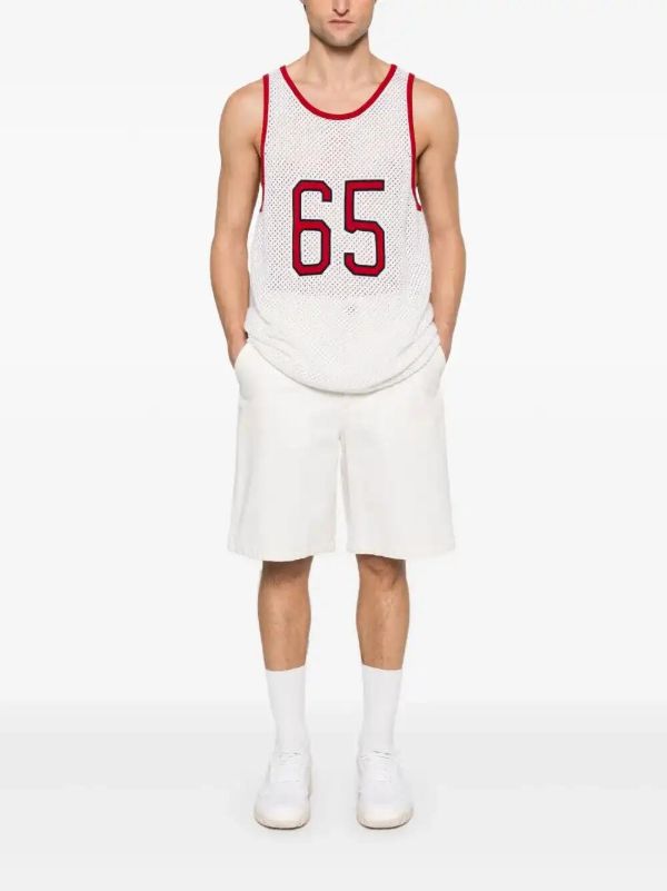 Thom Browne Athletic Tank Top | Browns Vests & Tank Tops