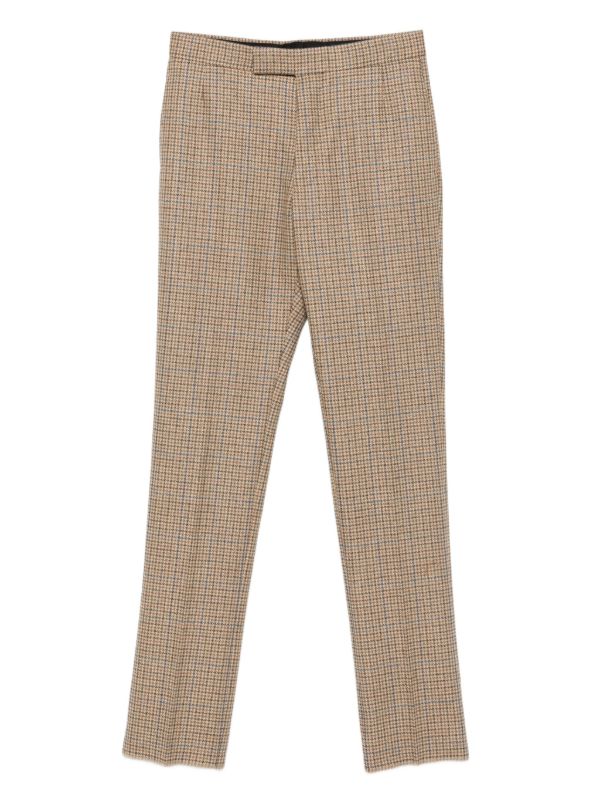 Thom Browne checked straight-leg trousers | Browns Regular & Straight-Leg Jeans