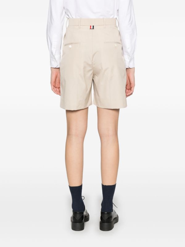 Thom Browne Double-Pleated Shorts | Browns Short & Mini Shorts