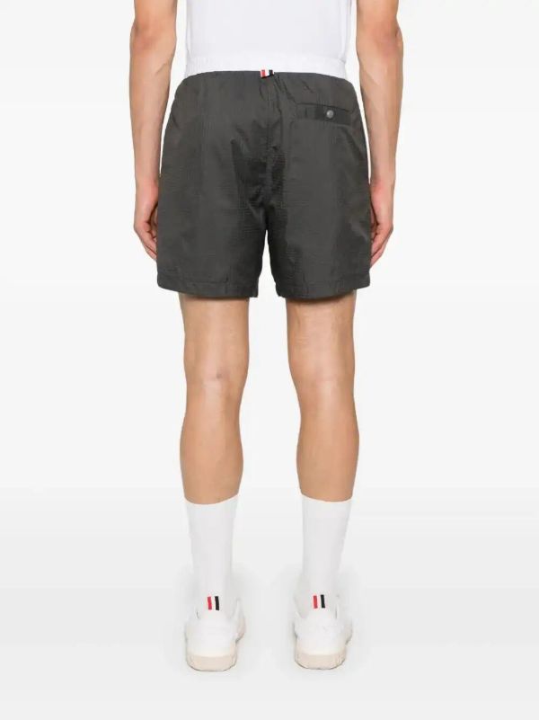 Thom Browne Logo-waistband Ripstop Shorts | Browns Track & Running Shorts