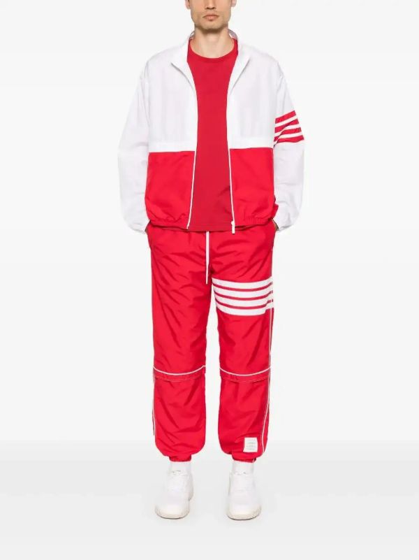 Thom Browne Mid-rise Ripstop Track Pants | Browns Sweatpants