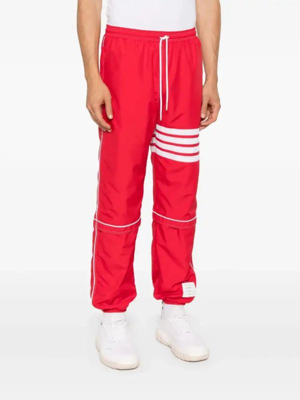 Thom Browne Mid-rise Ripstop Track Pants | Browns Sweatpants