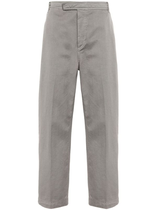 Thom Browne RWB stripe cotton chinos | Browns Chinos