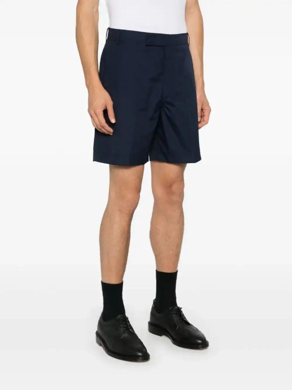 Thom Browne RWB-Tab Chino Shorts | Browns Khaki Shorts